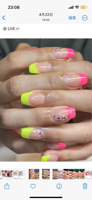 ネイル ネイルサロン　リリーブランシュ所属・森 瑞紀のネイルデザイン