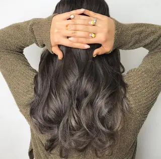 ショート ミディアム セミロング ロング カラー メンズカット特化柏駅 徒歩3分LOUのヘアスタイル