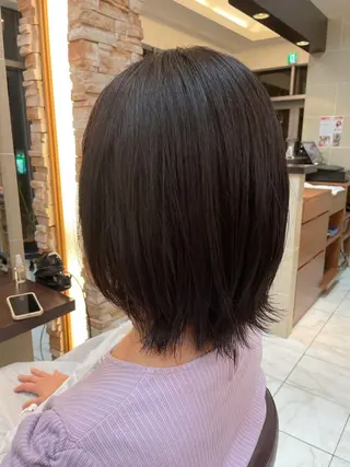 ミディアム 垢抜け透明感カラー 🌻篠崎梓🌻のヘアスタイル