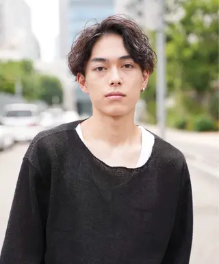 パーマ メンズ GO TODAY 原宿本店所属・🎁曲がる縮毛矯正 /DAIKIのヘアスタイル