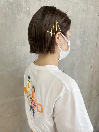 ミディアム カラー 小木曽智美 /ボブ/ショートのヘアスタイル