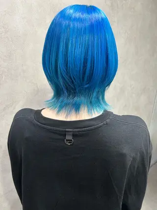 ショート カラー LUNON/田河優花 /デザインカラーのヘアスタイル