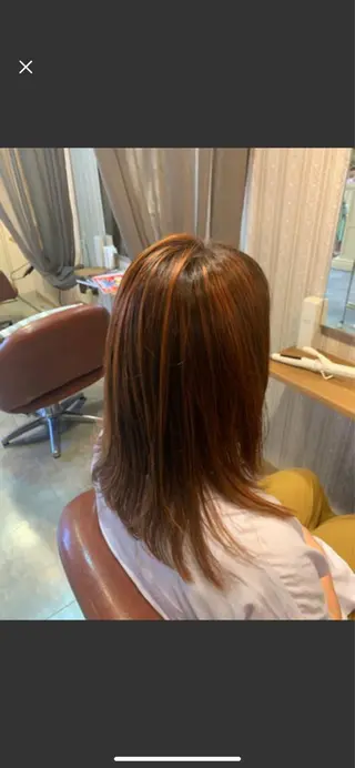 セミロング ⭐️似合わせ⭐️ ほかぞの　りかのヘアスタイル