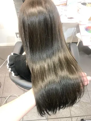 カラー グレージュ/髪質改善 Yamato.hのヘアスタイル