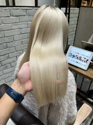 ロング カラー 🌈外国風ハイライト こうたろうのヘアスタイル