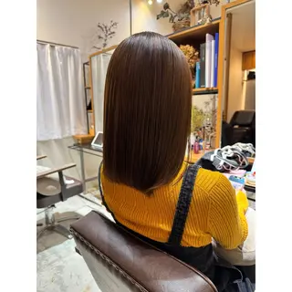 ミディアム 喜友名洸季 anoneのヘアスタイル