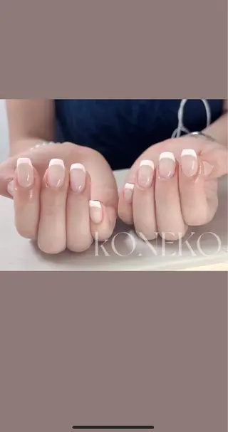 ネイル コネコネイルサロン モデル用のネイルデザイン