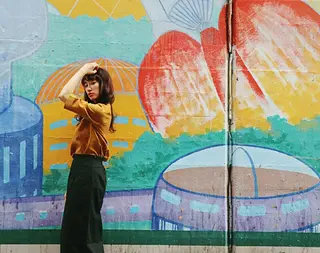 セミロング カラー パーマ LAMP HAIR  ランプヘアー所属・徳永 博志のヘアスタイル