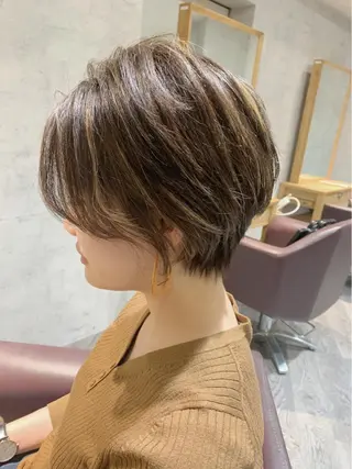 ショート カラー エクステ KAZUMAのヘアスタイル
