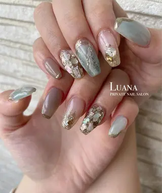 ロング ネイル nail salon neigeのネイルデザイン