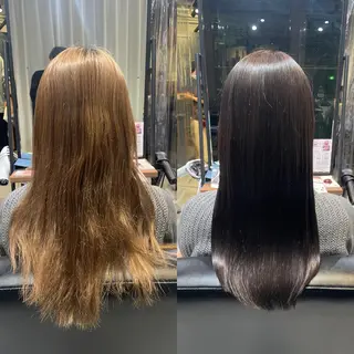 セミロング カラー FORTE表参道所属・🥀武藤 后花🥀のヘアスタイル