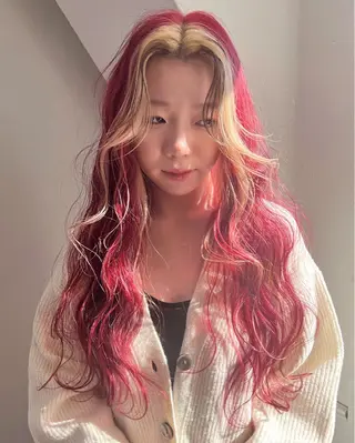 ミディアム カラー 🧡色落ちまで2度綺 麗なカラー🧡ヨシキのヘアスタイル