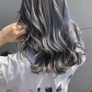 ロング カラー ヘアアレンジ 吉野 優子のマツエク・マツパデザイン