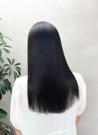 ロング パーマ 【くせ毛さんのお悩み 解決🍀】栗橋のヘアスタイル