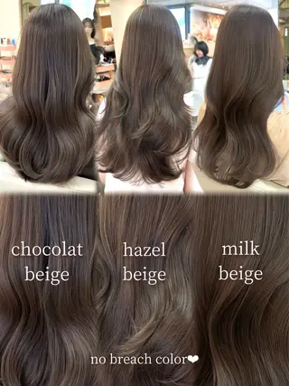 ロング カラー 韓国ヘア🦢🖤 Sayumiのヘアスタイル