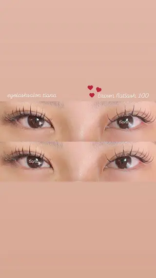 マツエク・マツパ ♡tiana juna˖ ࣪⊹のマツエク・マツパデザイン