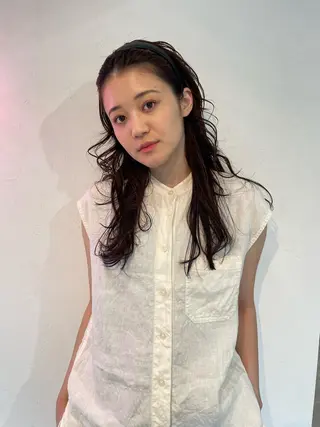 ロング カラー SALOWIN下北沢所属・hazuki 🌝のヘアスタイル