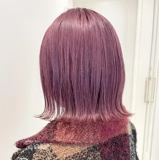 ショート 透明感カラー× レイヤーカット✨高梨のヘアスタイル