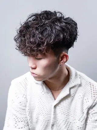ショート パーマ メンズ 【新宿メンズパーマ】 スペシャリスト勝山勇のヘアスタイル