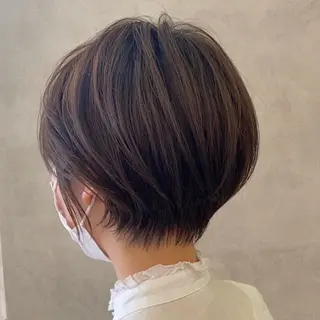 ショート カラー 三石 翔太のヘアスタイル