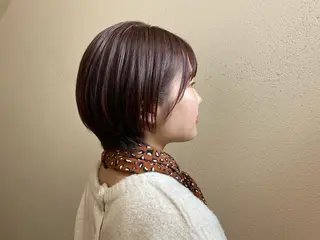 ショート カラー 半個室女性salon 🩰Natsumiのヘアスタイル