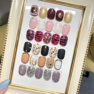 ネイル I P'ink nail salon所属・I pinknail 韓国風·持ち込み専門のネイルデザイン