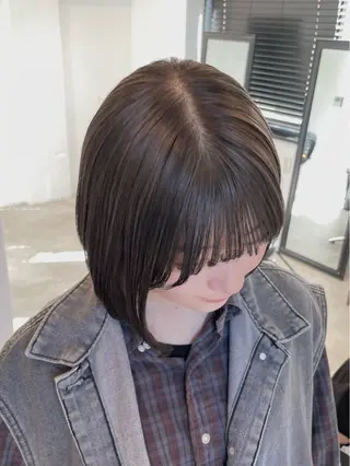 ショート i.+FERiCIA.所属・ボブ／アンニュイ 🌷しだひめな🌷のヘアスタイル