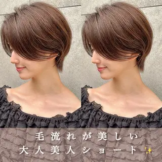 ショート レイヤー❣️縮毛矯正 川村利幸のヘアスタイル