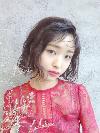 ショート カラー EMANON天神所属・Hitomi Ezakiのヘアスタイル