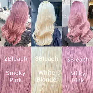 ミディアム カラー 💕ブリーチ/ヘアメ 🎀YUUKAのヘアスタイル