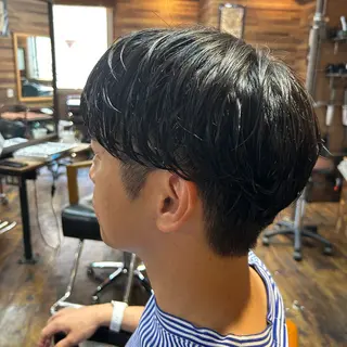 ショート パーマ メンズ ツイスパ/メンズ特化 🦋𝑺𝑶𝑵𝑬のヘアスタイル
