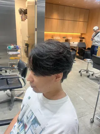 パーマ メンズ 夏果⭐︎fifth 天神 海外風パーマのヘアスタイル