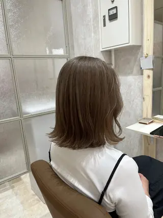 ミディアム 【ROSSO】 SHUHEIのヘアスタイル