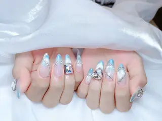 ネイル M🌷nail 長さだし専門店のネイルデザイン