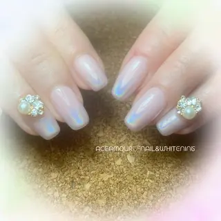 ネイル ネイル/耳つぼ /新ホワイトニングのネイルデザイン