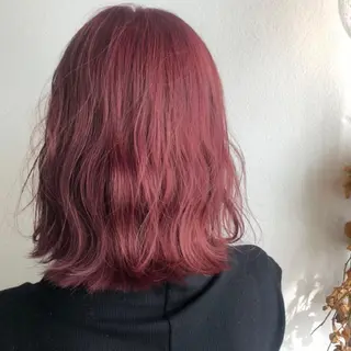 ミディアム カラー 🌿ガクト 🌿艶髪透明感のヘアスタイル