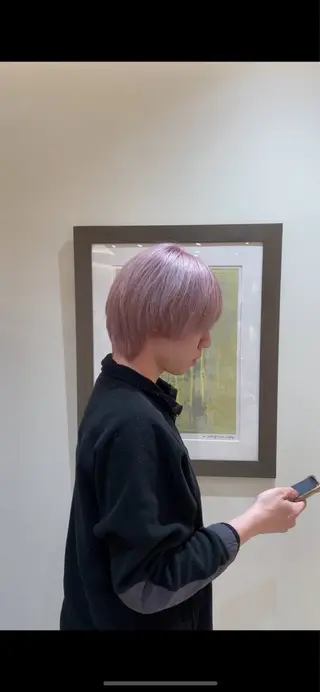 ショート カラー メンズ アトリエアレックス所属・中野 光瑠のヘアスタイル