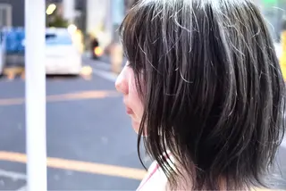 ミディアム カラー MIRUCO by KURAKU所属・マキシ ヤスアキのヘアスタイル