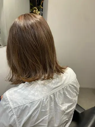 ミディアム 上原 みちるのヘアスタイル