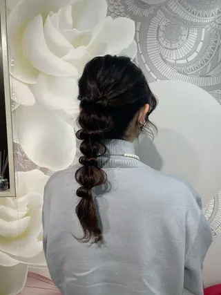 ヘアアレンジ 佐野 優美子のヘアスタイル