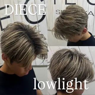 ショート カラー メンズ DIECE所属・メンズ特化 ⚡️ナツキ⚡️のヘアスタイル
