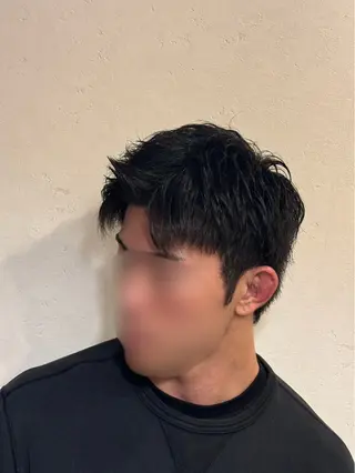 ショート メンズ 永井 景梧のヘアスタイル