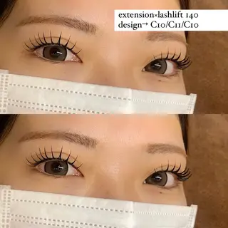 マツエク・マツパ EYELA甲府昭和 hiraiのマツエク・マツパデザイン