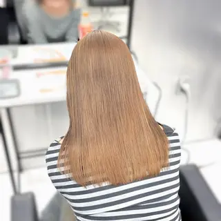 セミロング カラー ʜᴀʀᴜᴋᴀ♱メンズ ウルフ/ブリーチのヘアスタイル