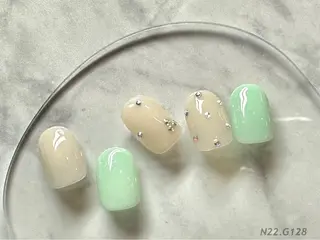 ネイル 岡矢joieange 心斎橋店のネイルデザイン