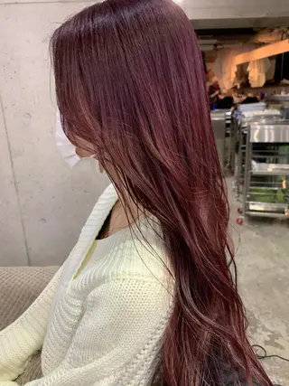 ロング カラー HAIR design ARUE所属・仙台1優しい美容師 Kogaのヘアスタイル