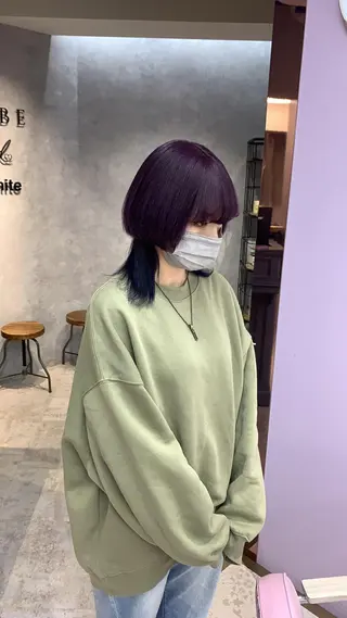 ショート L STUDIO心斎橋店所属・派手髪支持率No1 Eisukeのヘアスタイル