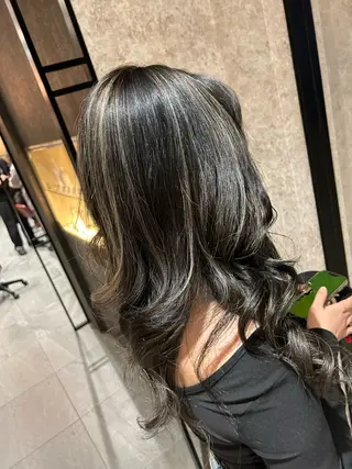 ロング 【earth】オガタ 🫧髪質改善縮毛🫧のヘアスタイル