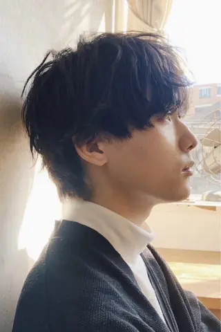 パーマ メンズ 赤木蓮/メンズ特化/ 受賞歴多数/期間限定のヘアスタイル