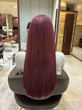 ロング カラー 篠崎 太希のヘアスタイル